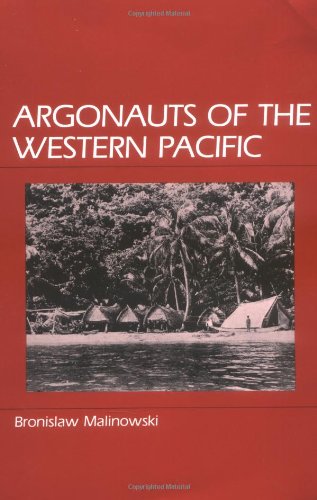 Beispielbild fr Argonauts of the Western Pacific zum Verkauf von SecondSale