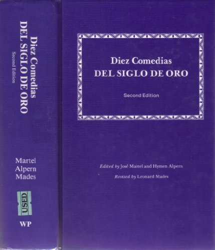 Stock image for Diez Comedias Del Siglo de Oro for sale by Better World Books