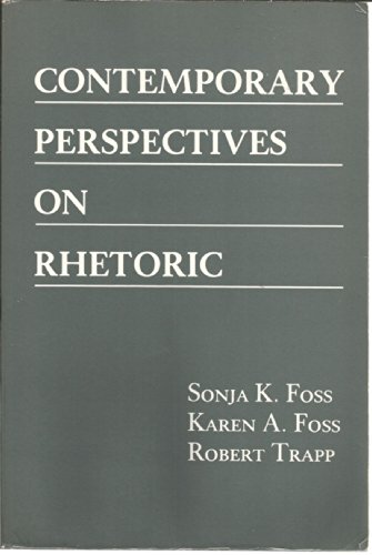 Imagen de archivo de Contemporary Perspectives on Rhetoric a la venta por David's Books