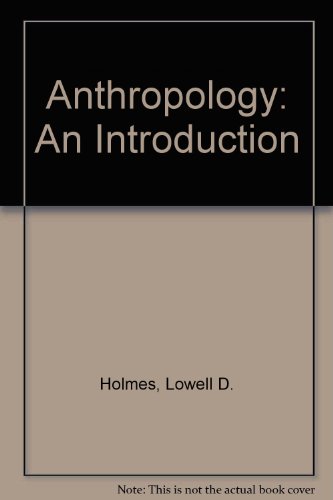 Stock image for Anthropology : An Introduction for sale by Better World Books
