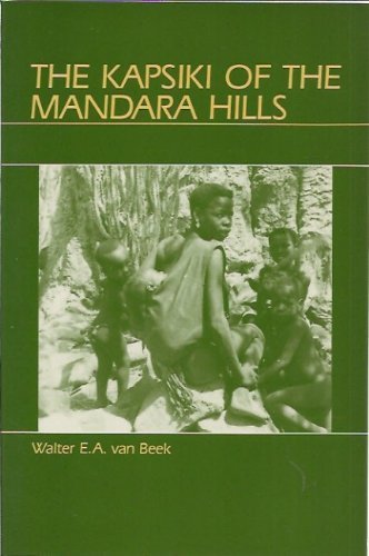 Stock image for The Kapsiki of the Mandara Hills for sale by Better World Books
