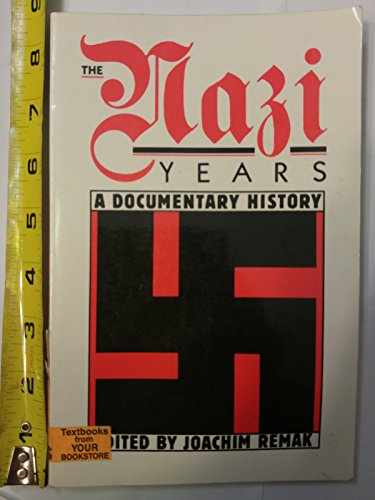 9780881335279: Nazi Years: A Documentary History