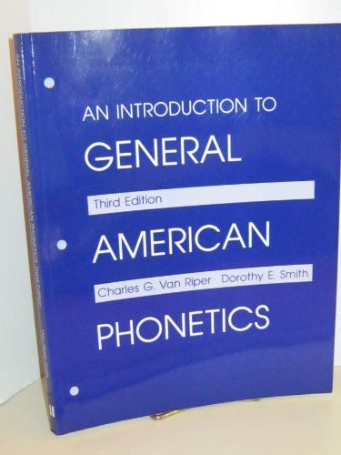 Stock image for An Introduction to General American Phonetics for sale by ThriftBooks-Dallas