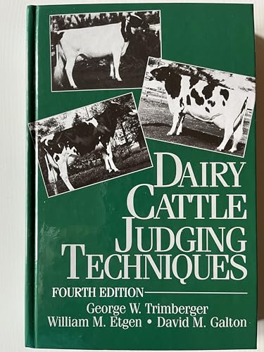 9780881336788: Dairy Cattle Judging Techniques