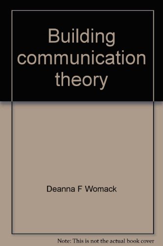 Image d'archives pour Building communication theory: Instructor's manual mis en vente par Wonder Book
