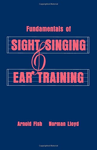 Imagen de archivo de Fundamentals of Sight Singing and Ear Training a la venta por BooksRun