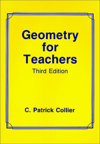 Stock image for GEOMETRY FOR TEACHERS for sale by BennettBooksLtd