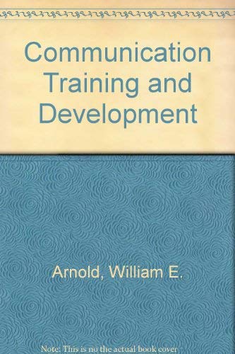 9780881337631: Communication Training and Development