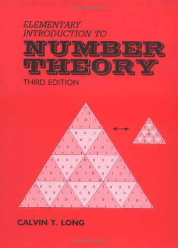 Stock image for Elementary Introduction to Number Theory for sale by Books Unplugged