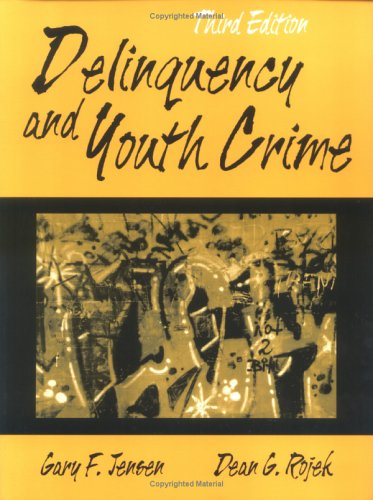 Stock image for Delinquency and Youth Crime for sale by HPB-Red