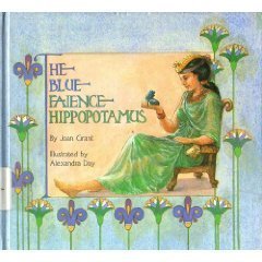 Stock image for The blue faience hippopotamus for sale by Hammer Mountain Book Halls, ABAA