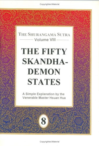 Stock image for The Shurangama Sutra: The Fifty Skandha-Demon States for sale by Save With Sam