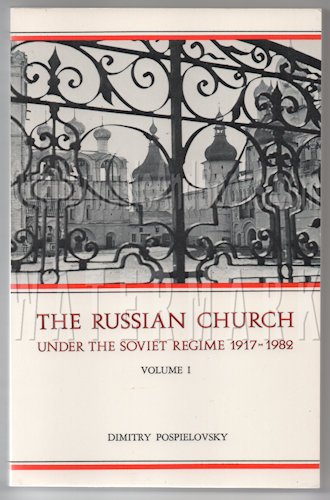 Imagen de archivo de The Russian Church under the Soviet Regime a la venta por Better World Books