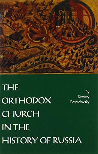 Imagen de archivo de The Orthodox Church in the History of Russia a la venta por Smith Family Bookstore Downtown