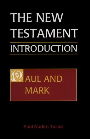 Stock image for The New Testament: An Introduction: Paul and Mark (1) for sale by Front Cover Books