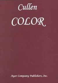 Color (American Negro: His History and Literature) (9780881431551) by Cullen, Countee