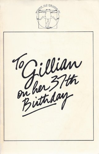 Imagen de archivo de To Gillian on Her 37th Birthday a la venta por Better World Books