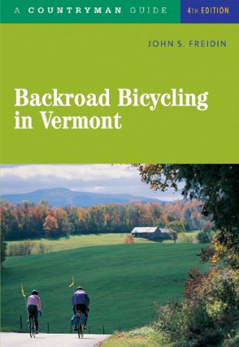 Imagen de archivo de Backroad Bicycling in Vermont a la venta por ThriftBooks-Dallas