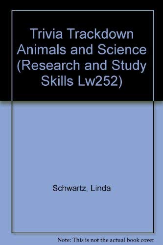 Beispielbild fr Trivia Trackdown : Challenging Questions to Sharpen Research Skills : Grades 4-6 : Animals and Science zum Verkauf von Wonder Book