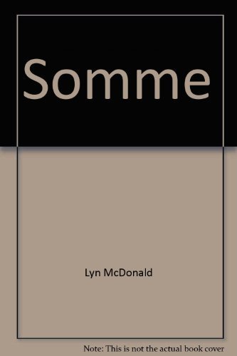 Stock image for Somme for sale by Wonder Book