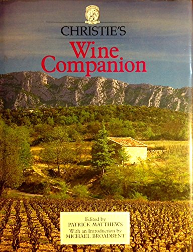 Stock image for Christie's Wine Companion for sale by Bingo Used Books