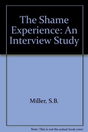 9780881630176: The Shame Experience: An Interview Study