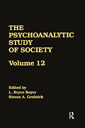 9780881630695: The Psychoanalytic Study of Society, V. 12: Essays in Honor of George Devereux