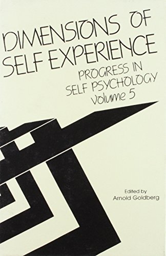 Imagen de archivo de Progress in Self Psychology, V. 5: Dimensions of Self-Experience a la venta por HPB-Red