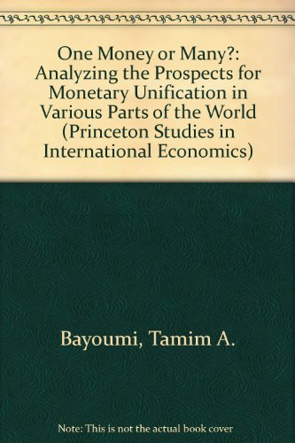 Beispielbild fr One Money or Many : Analyzing the Prospects for Monetary Unification in Various Parts of the World zum Verkauf von Better World Books
