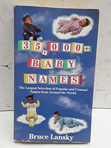 Beispielbild fr Thirty Five Thousand Plus Baby Names zum Verkauf von Better World Books