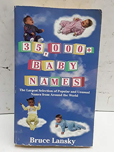 Stock image for 35,000+ Baby Names for sale by Wickham Books South