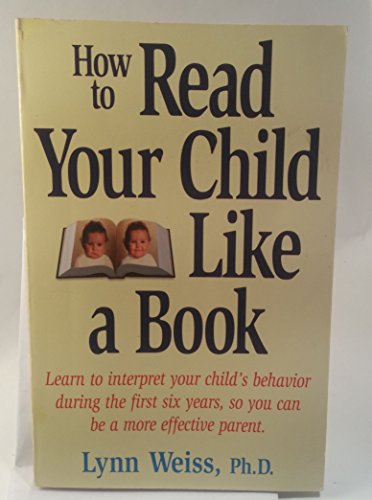 9780881662818: How to Read Your Child Like a Book