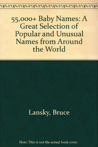 Imagen de archivo de 55,000+ Baby Names a la venta por Better World Books Ltd