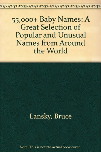 Stock image for 55,000+ Baby Names for sale by Better World Books Ltd