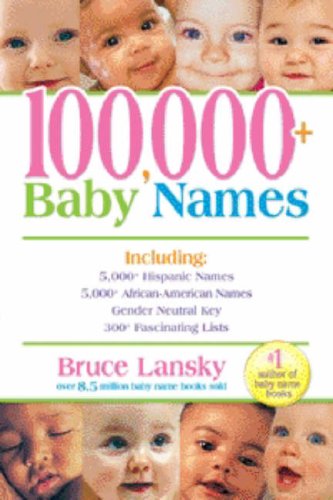 Stock image for 100,000+ Baby Names for sale by ThriftBooks-Dallas