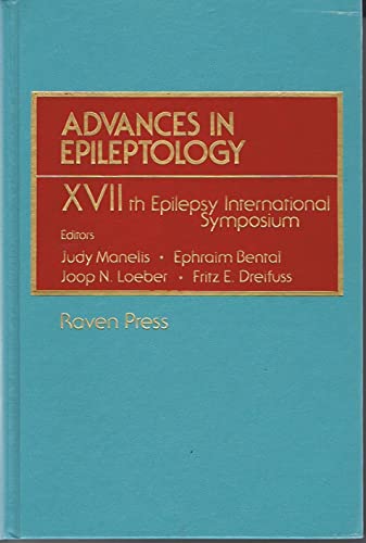 Imagen de archivo de Advances in Epileptology (Advances in Epileptology Series) a la venta por Peter Nash Booksellers