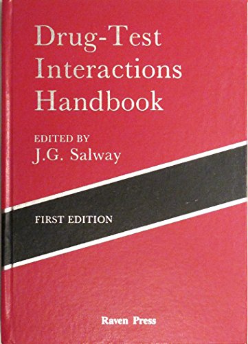 Imagen de archivo de Drug-Test Interactions Handbook. a la venta por Boojum and Snark Books