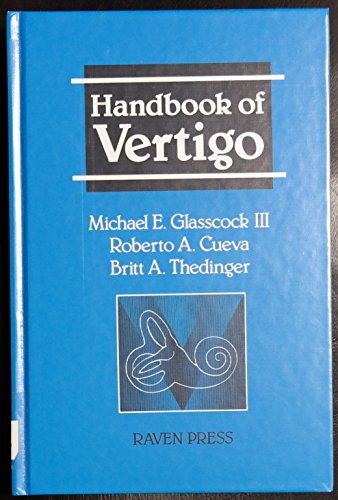 Beispielbild fr Handbook of Vertigo zum Verkauf von Better World Books