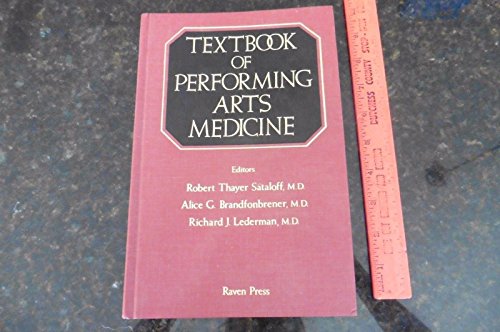 Beispielbild fr Textbook of Performing Arts Medicine zum Verkauf von HALCYON BOOKS