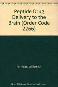 Stock image for Peptide Drug Delivery to the Brain for sale by ThriftBooks-Dallas