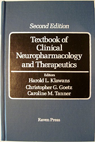 9780881677973: Textbook of Clinical Neuropharmacology and Therapeutics