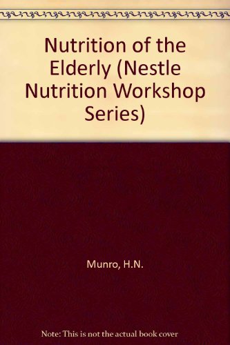 Stock image for NUTRITION OF THE ELDERLY. for sale by Nelson & Nelson, Booksellers