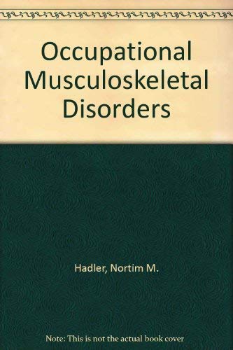 Stock image for Occupational Musculoskeletal Disorders for sale by P.C. Schmidt, Bookseller