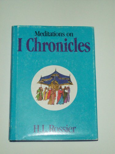 9780881721959: 1 Chronicles (H.L. Rossier Commentaries)
