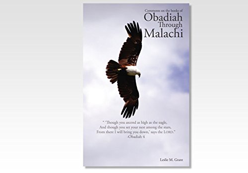 Stock image for Obadiah through Malachi, Comments on for sale by ThriftBooks-Atlanta