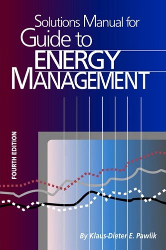 Guide to Energy Management (9780881734317) by Pawlik, Klaus-Dieter E.