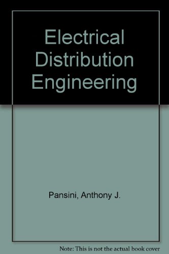 9780881735468: Electrical Distribution Engineering