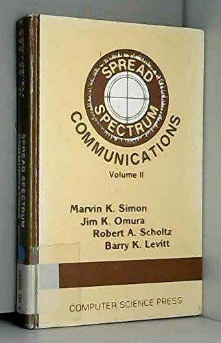 Imagen de archivo de Spread Spectrum Communications Volume II (Electrical Engineering Communications and Signal Processing) a la venta por HPB-Emerald