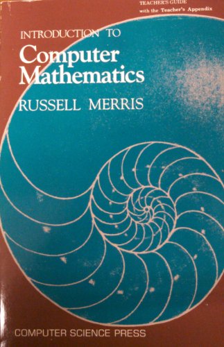 9780881751123: Introduction to Computer Mathematics: Tchrs'