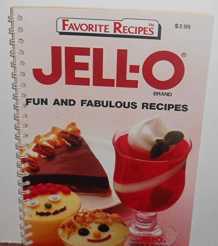 Beispielbild fr Favorite Recipes JELL-O (fun and fabulous recipes) zum Verkauf von Wonder Book